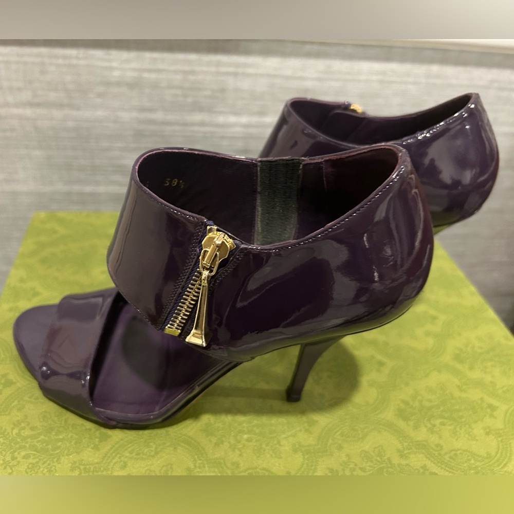 Gucci-Elegant Purple Women's Heels